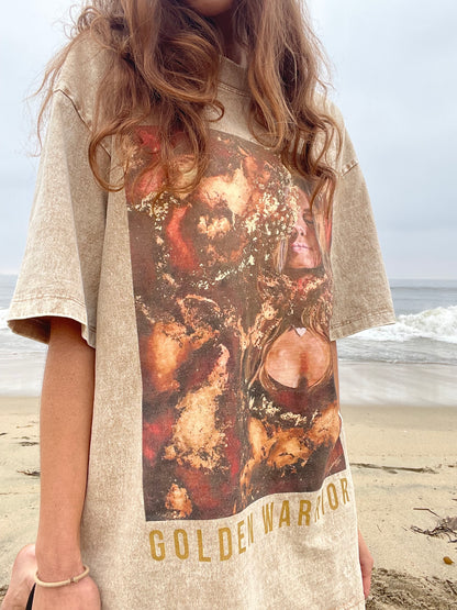 Golden Warrior Oversized T-Shirt