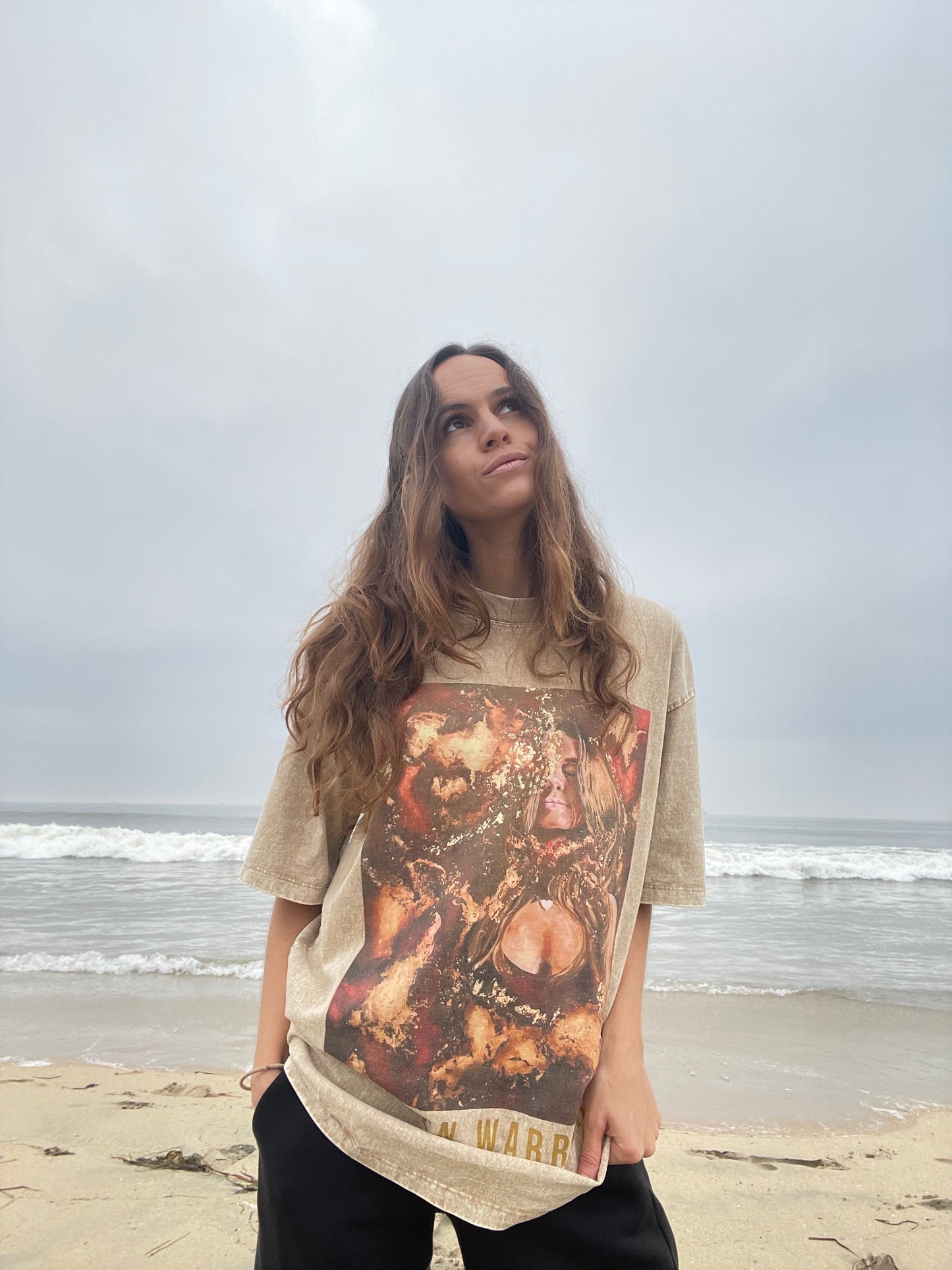 Golden Warrior Oversized T-Shirt