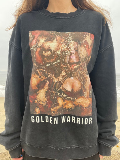 Golden Warrior Oversized Sweatshirt