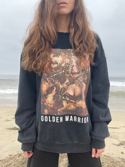 Golden Warrior Oversized Sweatshirt