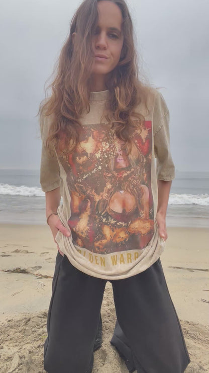 Golden Warrior Oversized T-Shirt